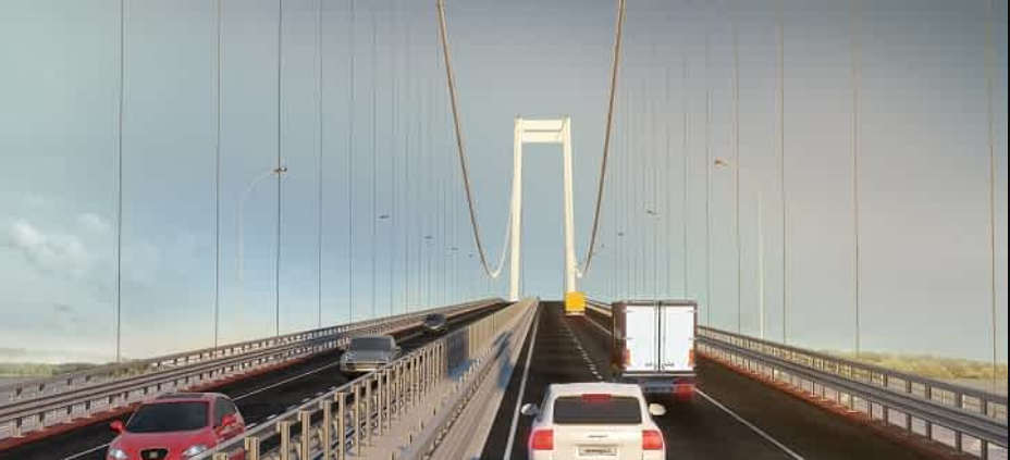 FOTO: Cum va arăta podul suspendat care va lega județele Tulcea și Brăila