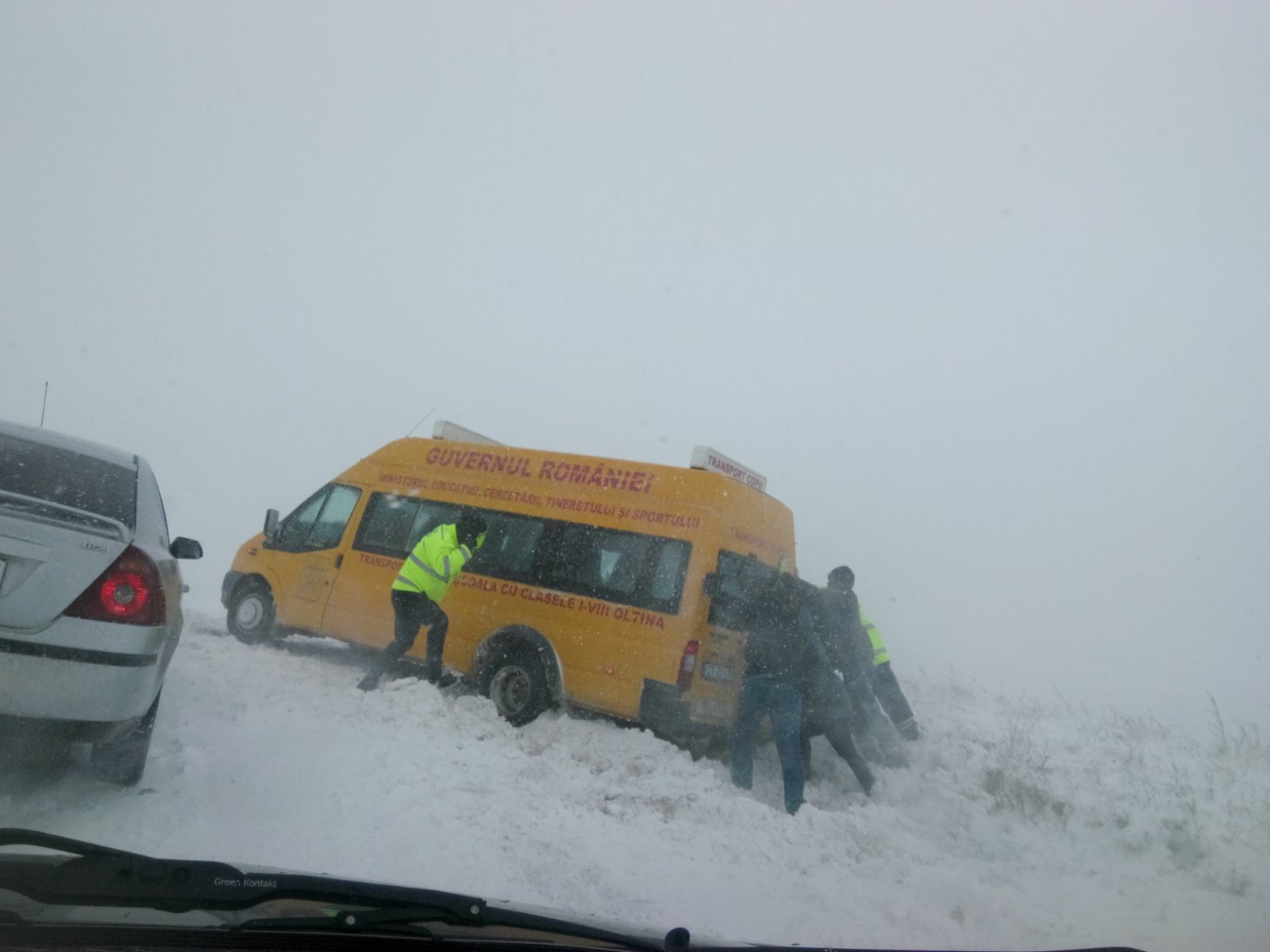 Codul portocaliu de ninsori și viscol puternic a fost prelungit în județul CONSTANȚA