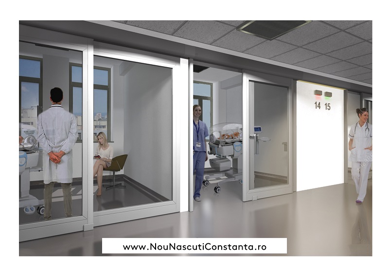 A fost finalizată prima etapă a lucrărilor de reabilitare a Secţiei de terapie intensivă nou-născuţi de la Spitalului Judeţean Constanţa
