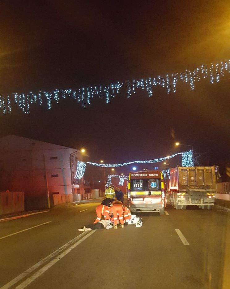 Accident MORTAL la Valu lui Traian! Femeie SPULBERATĂ pe trecerea de pietoni