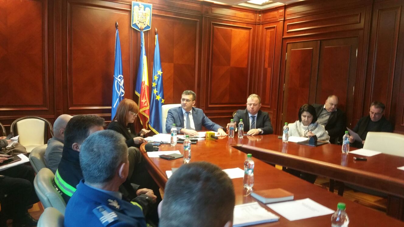 Șefii celor mai importante instituții ale județului Constanța, convocați la Prefectură. Iată ce s-a discutat
