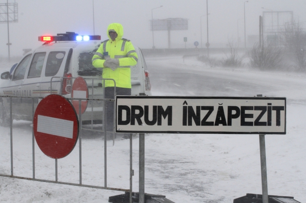 Drumuri naționale ÎNCHISE în județul Tulcea