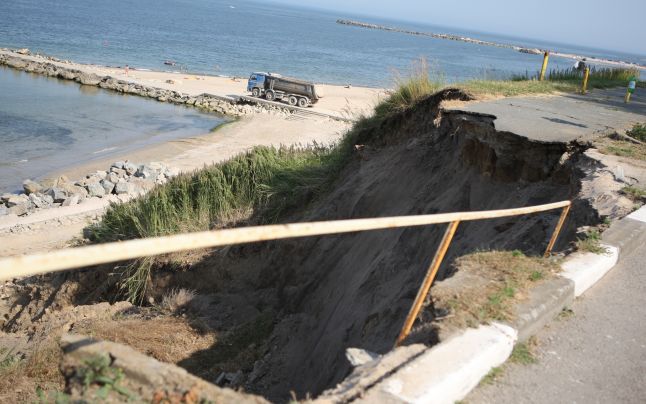 Constanța: 600 de milioane de euro pentru salvarea stațiunilor afectate de eroziunea costieră