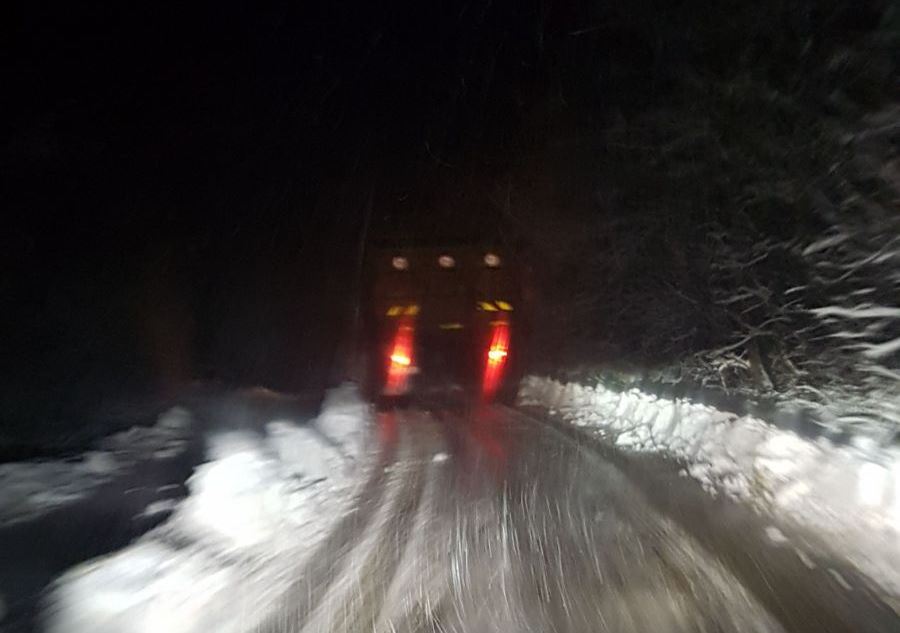 UPDATE! Constanța, sub cod galben de viscol! Starea drumurilor județene
