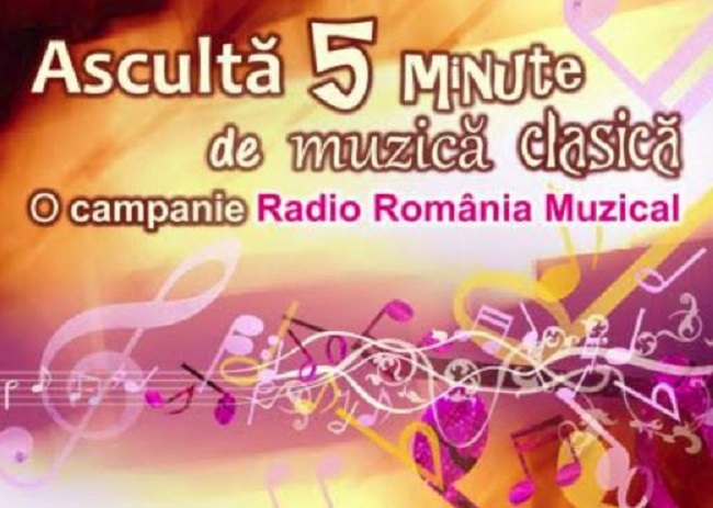 „Ascultă 5 minute de muzică clasică” revine în şcolile româneşti