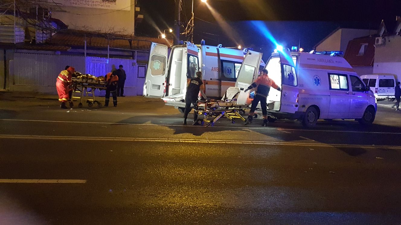 FOTO/UPDATE – CONSTANȚA: Accident MORTAL pe Șoseaua Mangaliei. Mai multe persoane au fost rănite