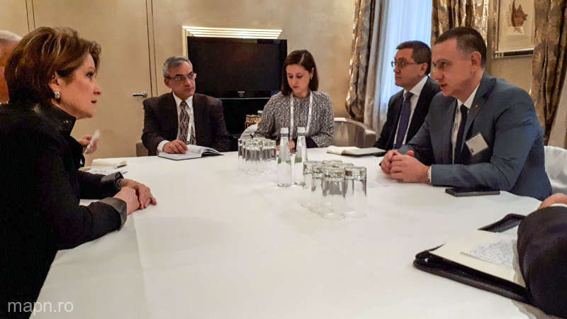 Fifor s-a întâlnit cu preşedintele Lockheed Martin, la Munchen