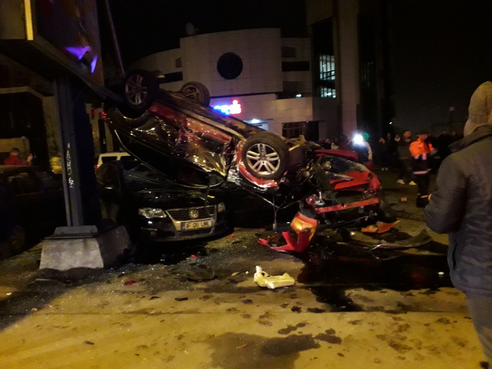 FOTO/ CONSTANȚA: Accident rutier cu mai multe autoturisme implicate în zona Gării – update