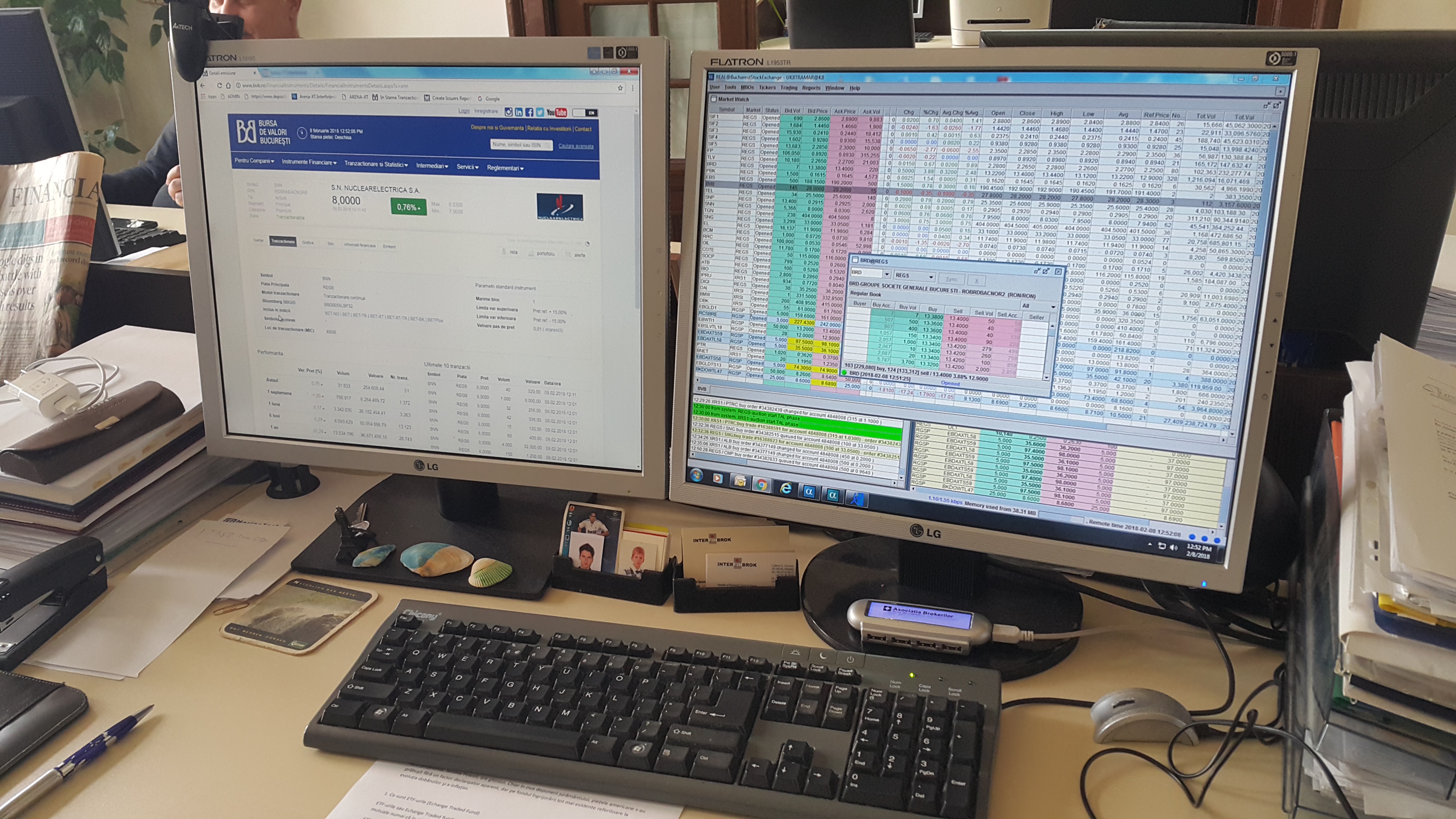 Companiile dobrogene listate la Bursa de Valori nu înregistrează probleme mari