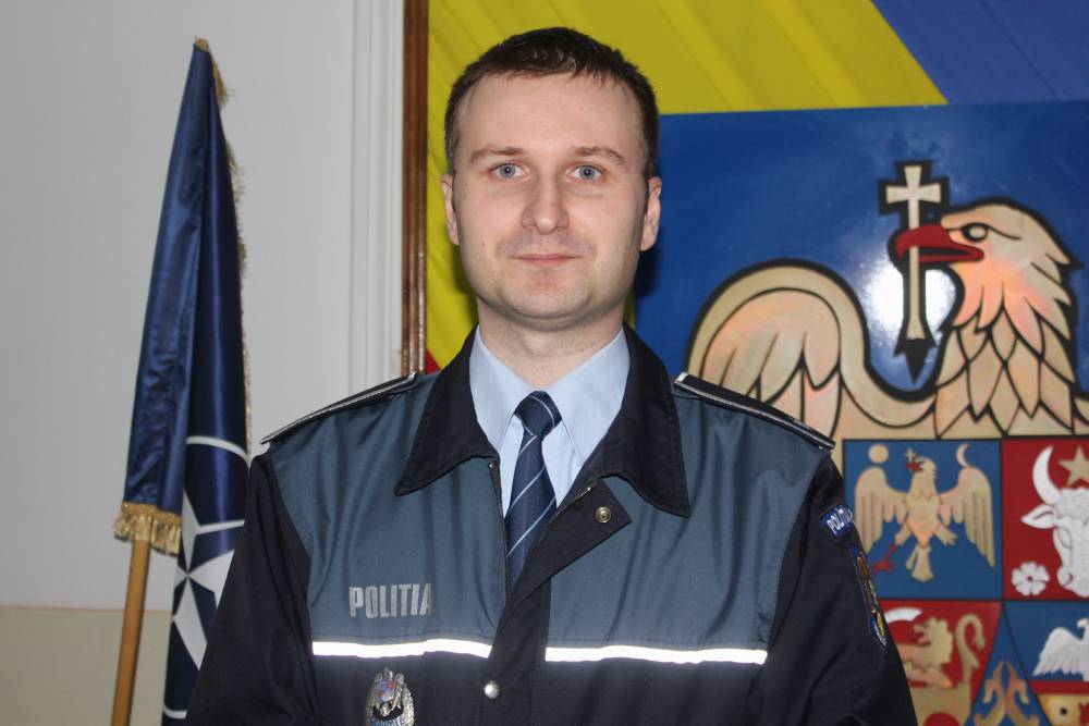 Cms. șef Ciprian Sobaru este noul adjunct al inspectorului șef al IPJ Constanța