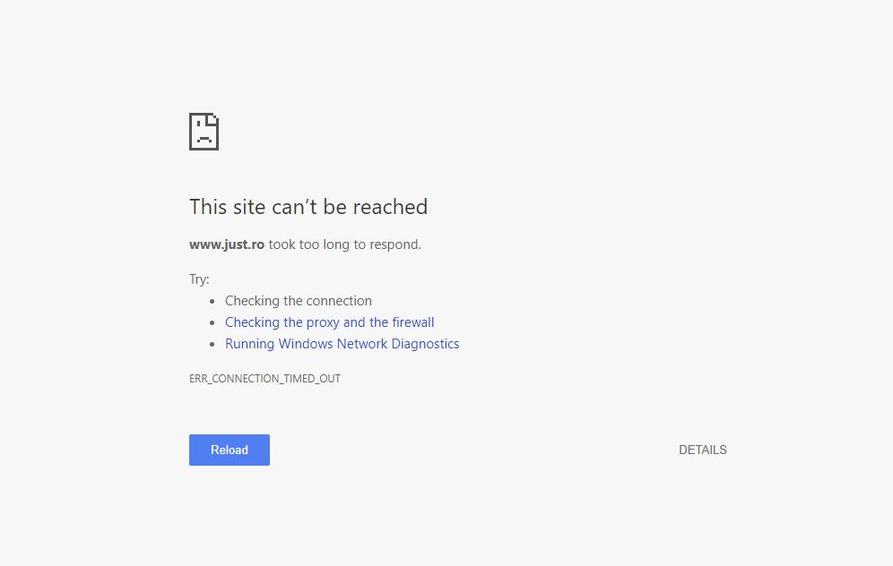 Site-ul Ministerului Justiţiei este nefuncțional. Raportul în baza căruia se cere revocarea șefei DNA este de negăsit