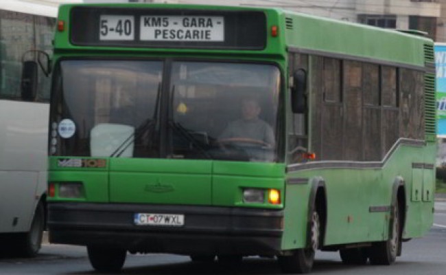 RATC Constanța: Traseul unei linii de autobuz, deviat din cauza unor lucrări efectuate de RAJA