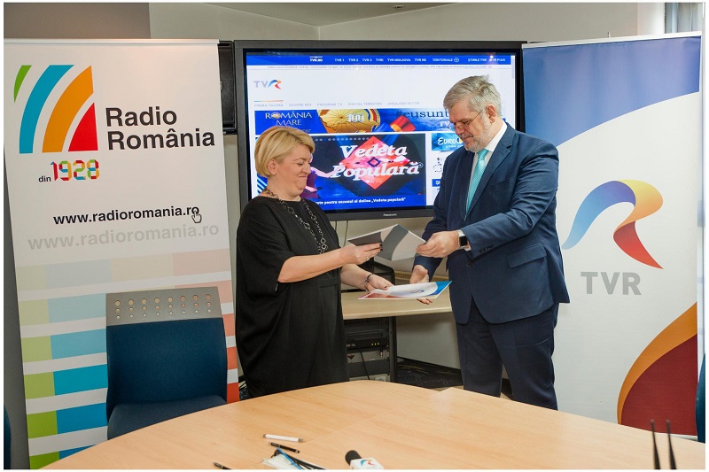 Acord cadru de colaborare între Radio România şi TVR