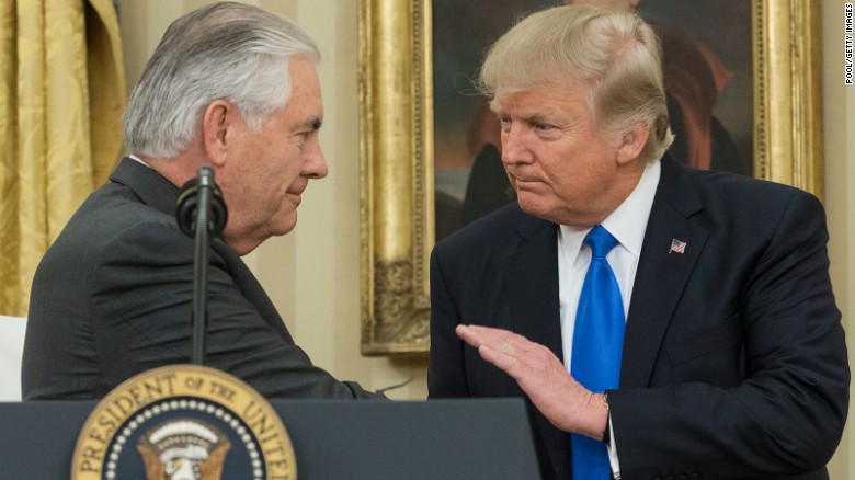 UPDATE – Donald Trump l-a demis de Secretarul de Stat Rex Tillerson