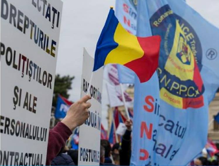 SNPPC Constanța amână cu o zi mitingul din fața IPJ