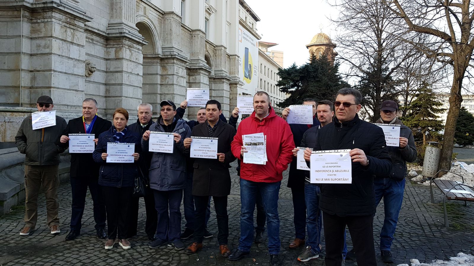 UPDATE – Poliţiştii pregătesc o nouă acţiune de protest în fața sediului IPJ Constanţa