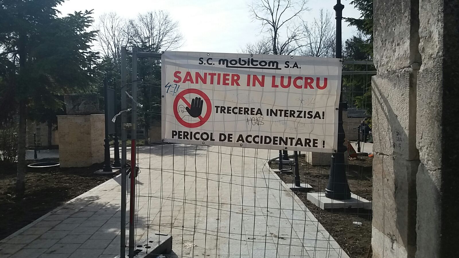 CONSTANȚA/FOTO: Imagini dezolante din Parcul arheologic. Nimeni nu știe când obiectivul va fi redeschis