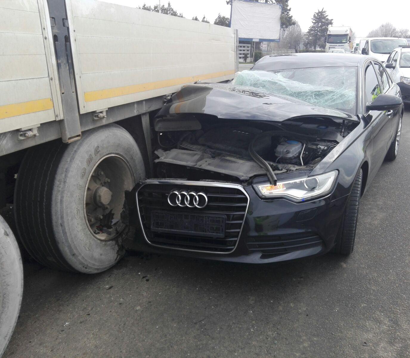FOTO/VIDEO – Accident rutier la ieșire din Constanța spre Valu lui Traian