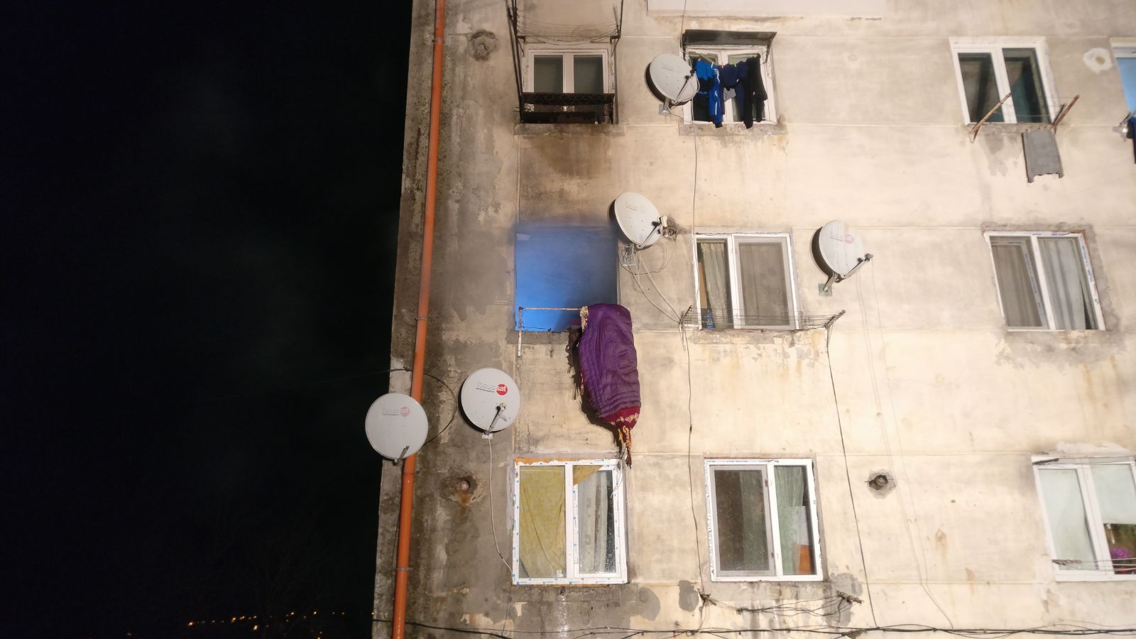 Bărbat salvat din incendiu, joi noapte, la Tulcea