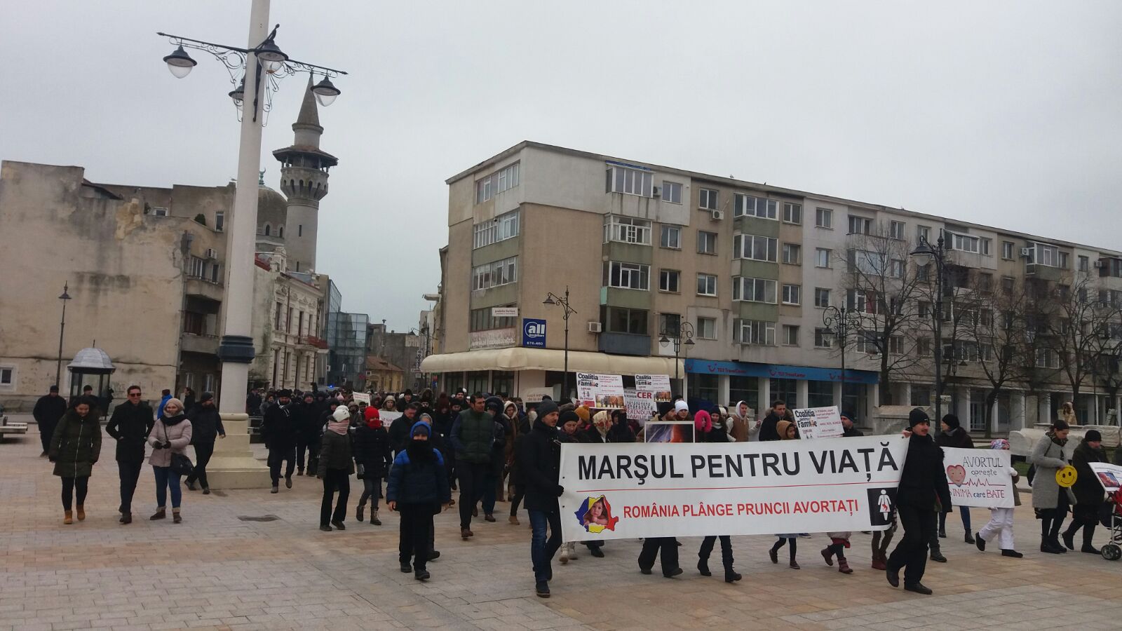 Zeci de constănțeni au luat parte la „Marșul pentru Viață“ (galerie foto)