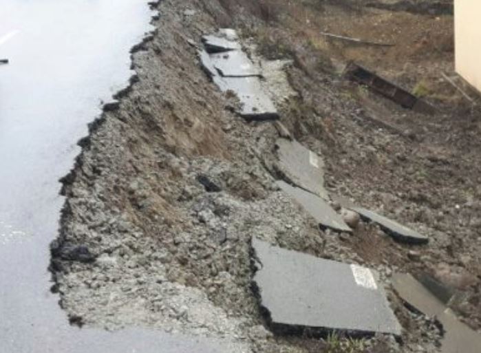 Străzi surpate la Cernavodă