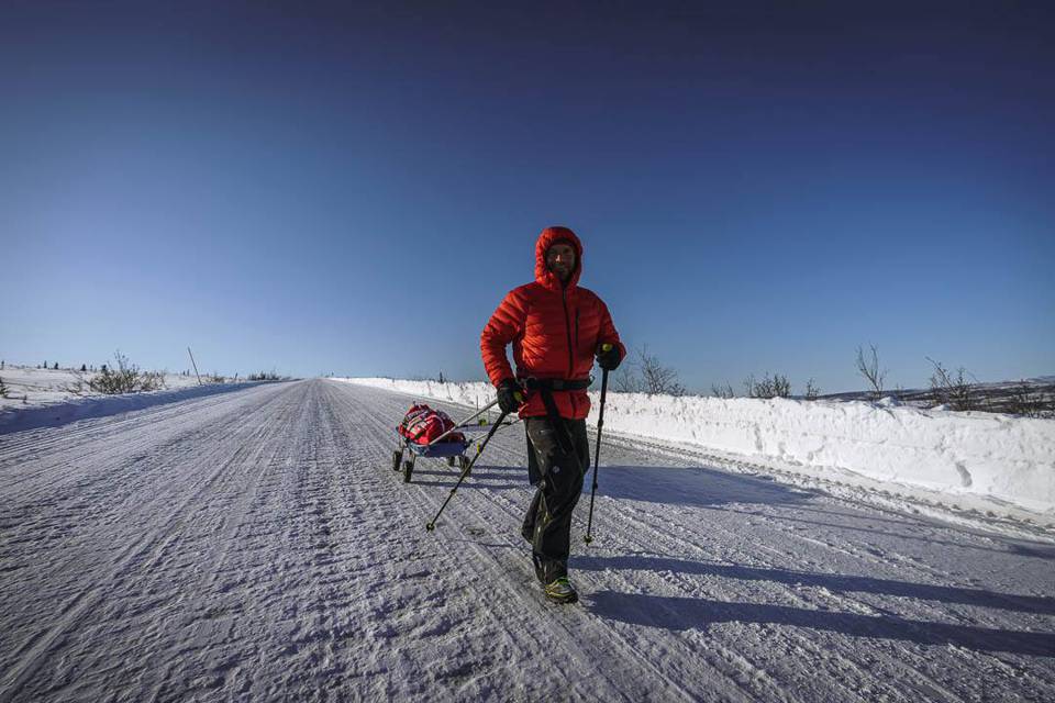Victorie pentru Tiberiu Uşeriu la ultramaratonul din apropierea Cercului Polar