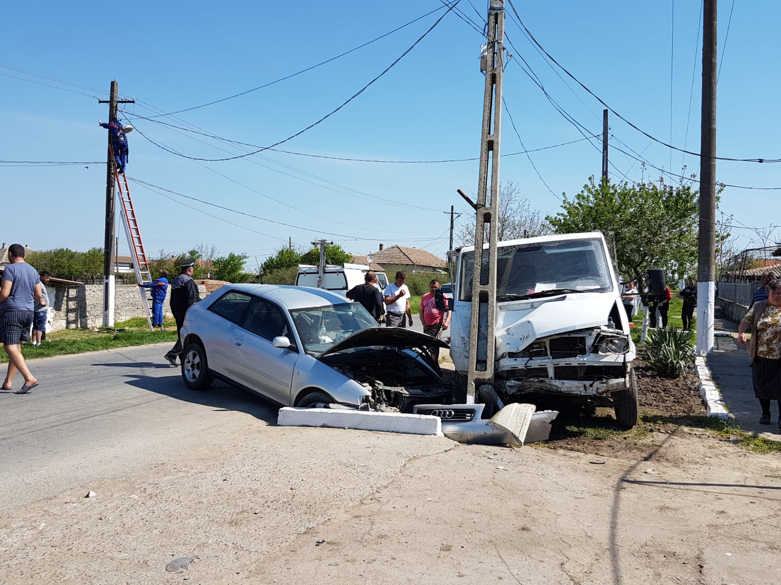 Accident rutier grav în comuna Siminoc (update)