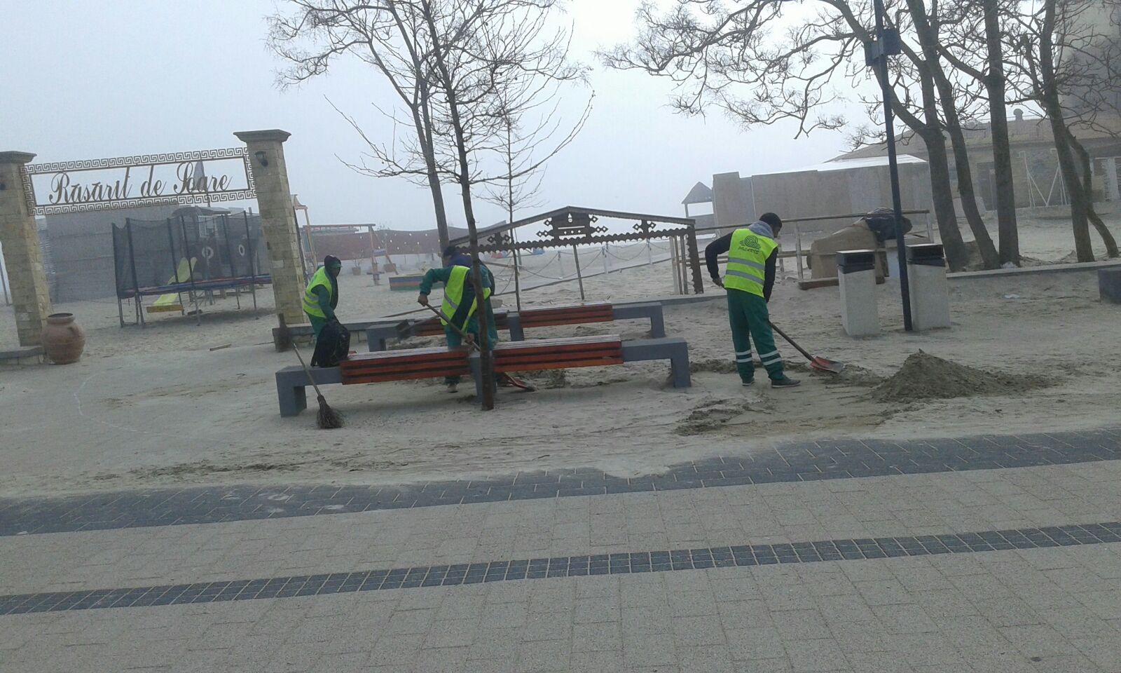 FOTO – Stațiunea Mamaia: Pregătiri pentru minivacanța de 1 Mai și pentru sezonul estival