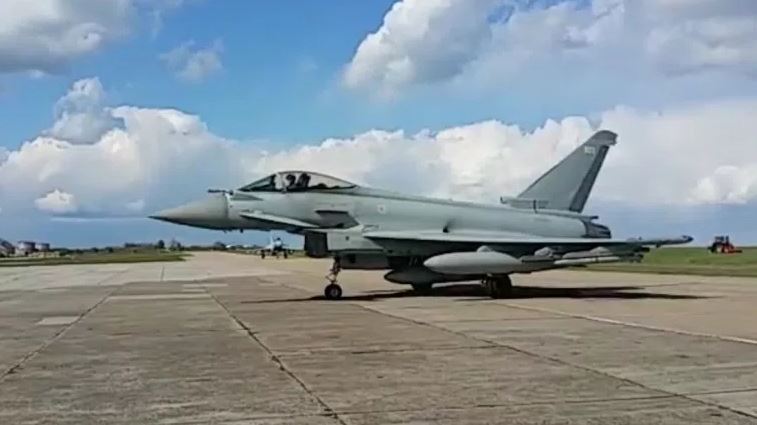 Detaşament de soldaţi din Marea Britanie, dislocat la Baza Aeriană Mihail Kogălniceanu