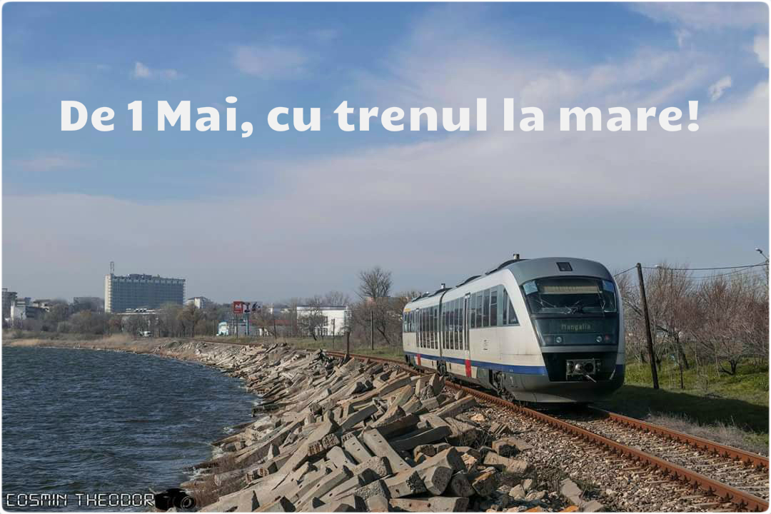 Trenuri cu vagoane suplimentate în perioada 27 aprilie – 2 mai