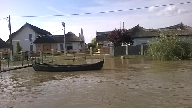Jud. Tulcea – Mai multe gospodării din Sulina şi comuna Maliuc au fost afectate de nivelul crescut al Dunării
