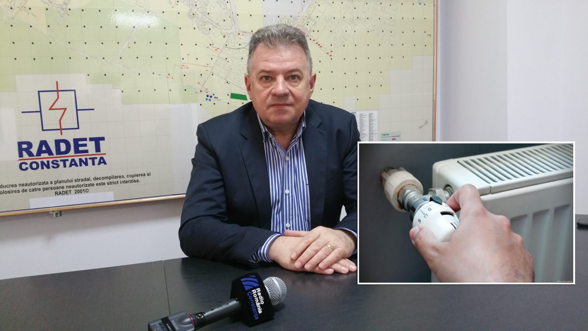 Directorul RADET, Liviu Popa, explică procedura de oprire a furnizării căldurii (audio)