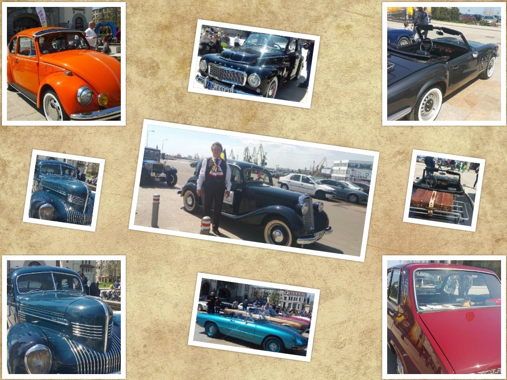 VIDEO – 50 de automobile retro și de epocă defilează, la Constanța, în Retroparada Primăverii