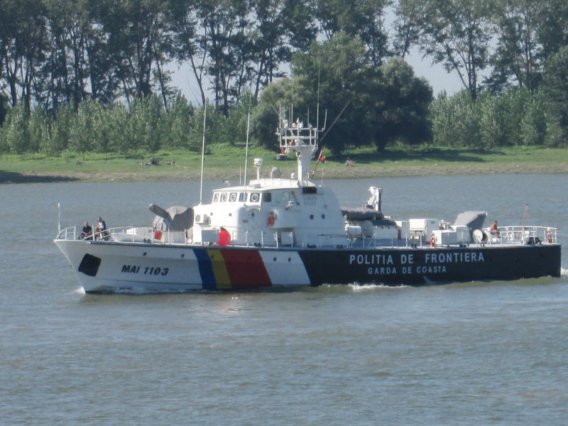 O navă maritimă de patrulare română, detaşată în Marea Egee, în cadrul operaţiunii „Poseidon 2018”