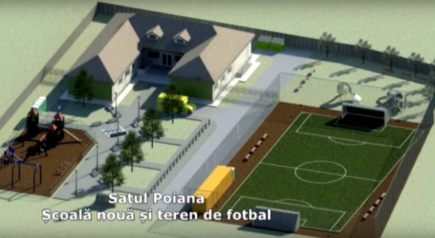 Copiii din satul Poiana vor avea, din toamnă, o școală și o grădiniță moderne (audio)