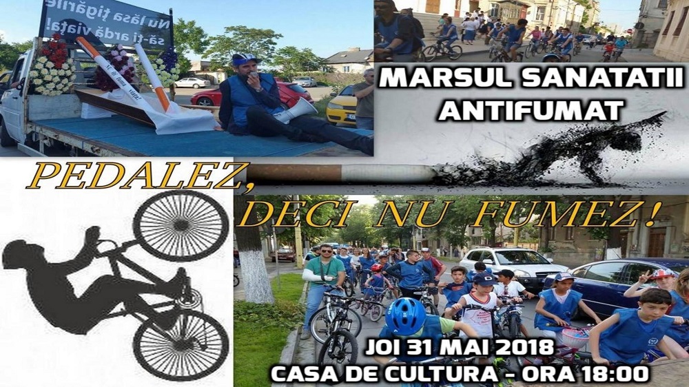 CONSTANȚA: Bicicliştii vor pedala pentru a încuraja renunţarea la fumat