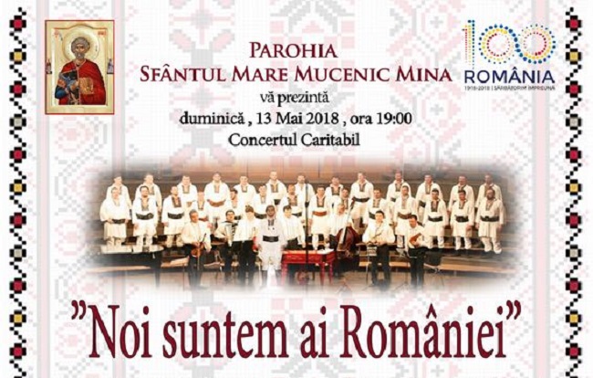 CONSTANȚA: Concert caritabil la parohia „Sfântul Mare Mucenic Mina”