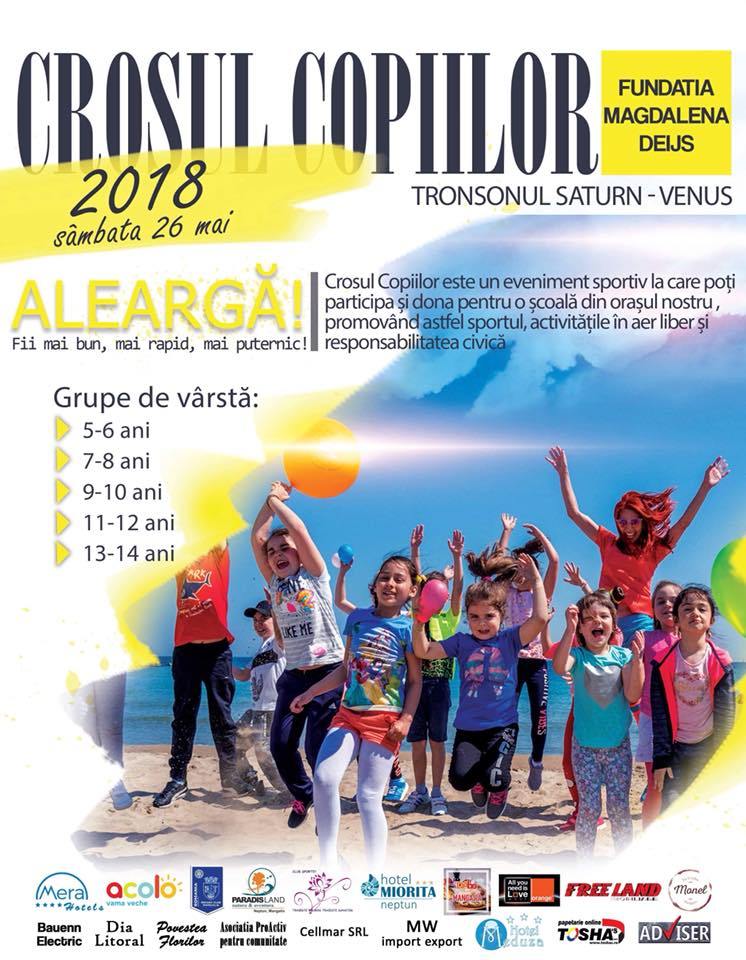 „Crosul Copiilor“ ajunge la Mangalia