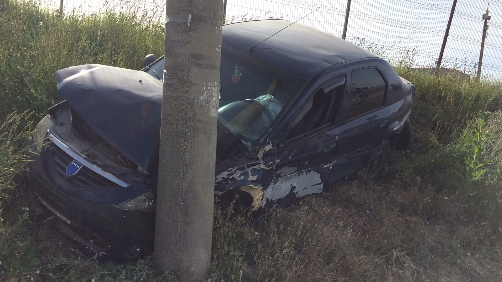 Mangalia: Carambol la prima oră, din cauza unei șoferițe care a vrut să taie linia dublă continuă