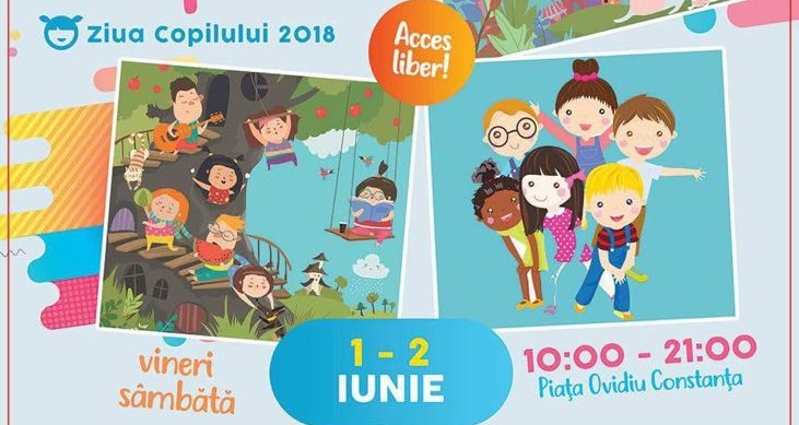 CONSTANȚA: Ziua Internațională a Copilului marcată în Piaţa Ovidiu
