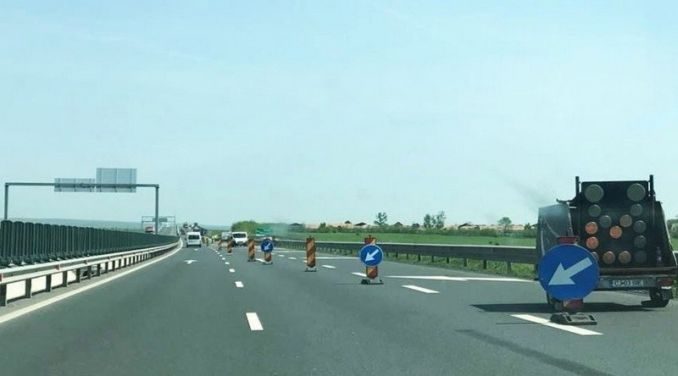 Circulație cu restricții, astăzi, pe Autostrada București – Constanța