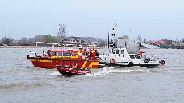 Județul TULCEA: O persoană a murit în urma unui accident naval produs pe brațul Sulina