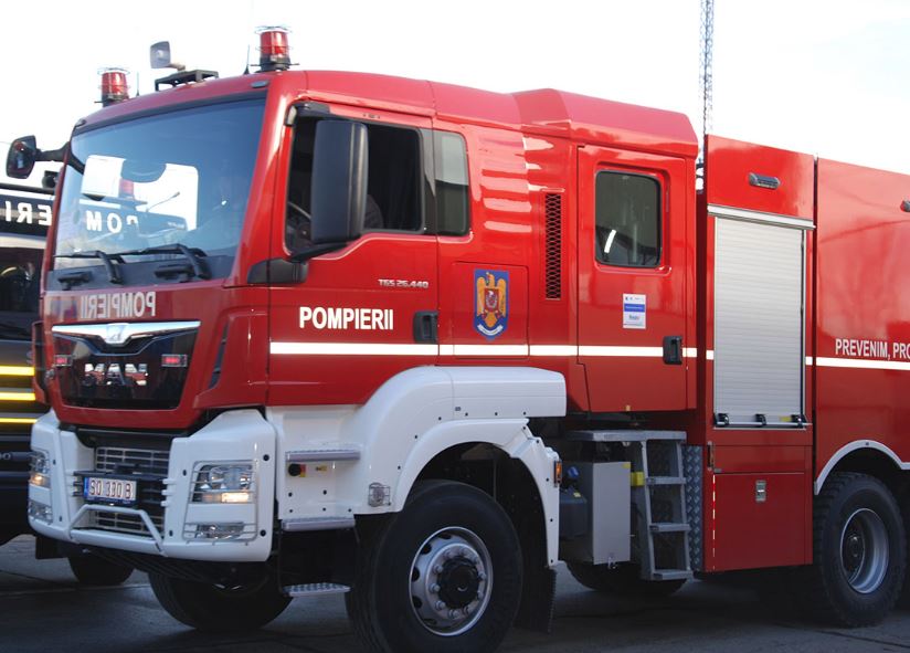 Localitatea Saraiu va avea propria maşină de pompieri