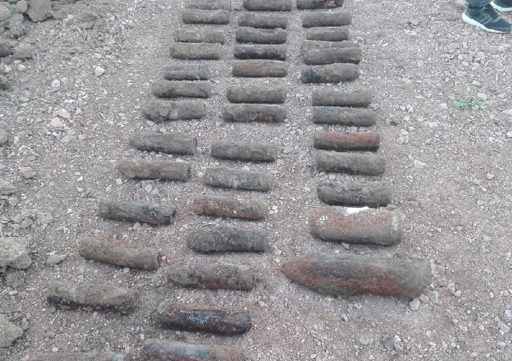 UPDATE – FOTO: Muniție descoperită în urma unor lucrări, într-o localitate din județul TULCEA