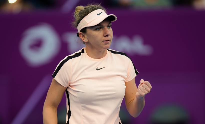 Simona Halep o învinge pe Maria Șarapova și este în finală la Roma