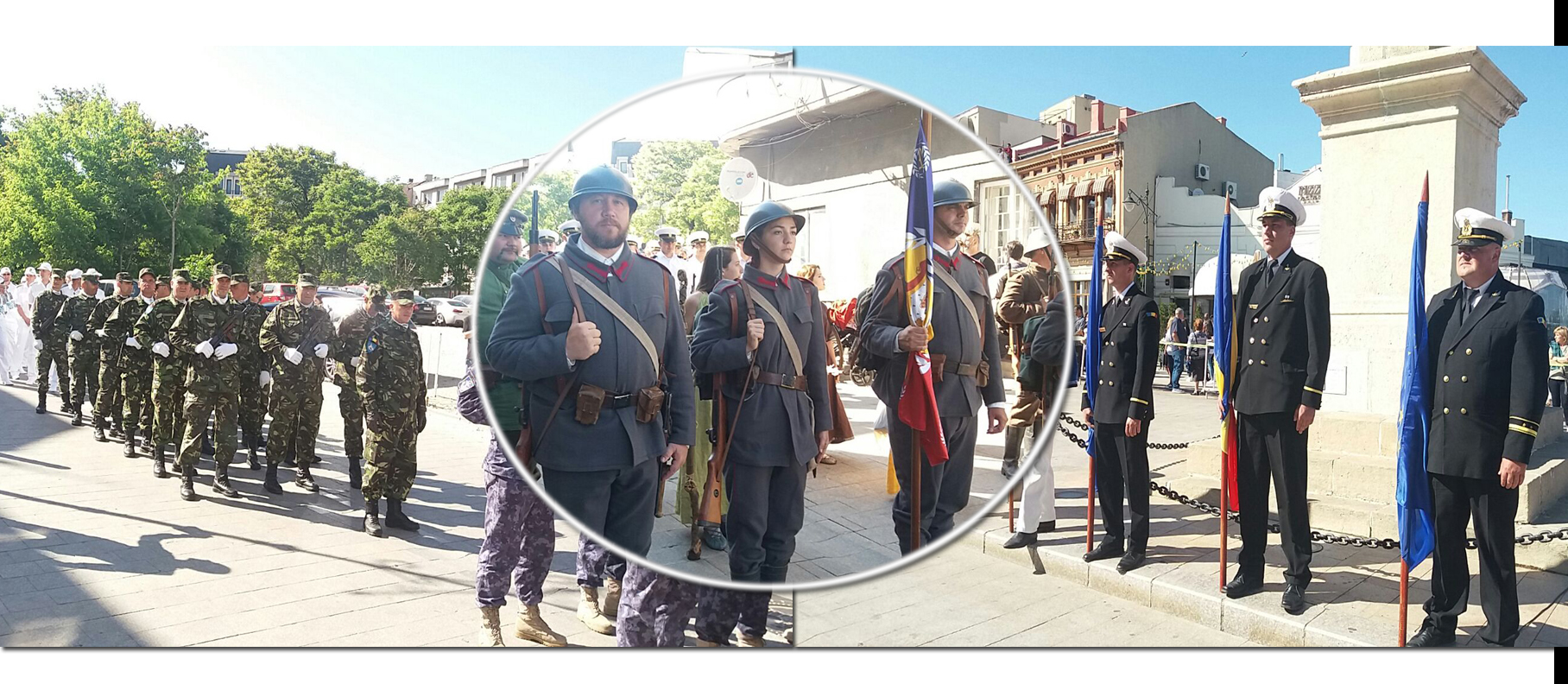 VIDEO! Paradă fără precedent de Ziua Constanței: Au defilat sute de elevi sportivi și militari
