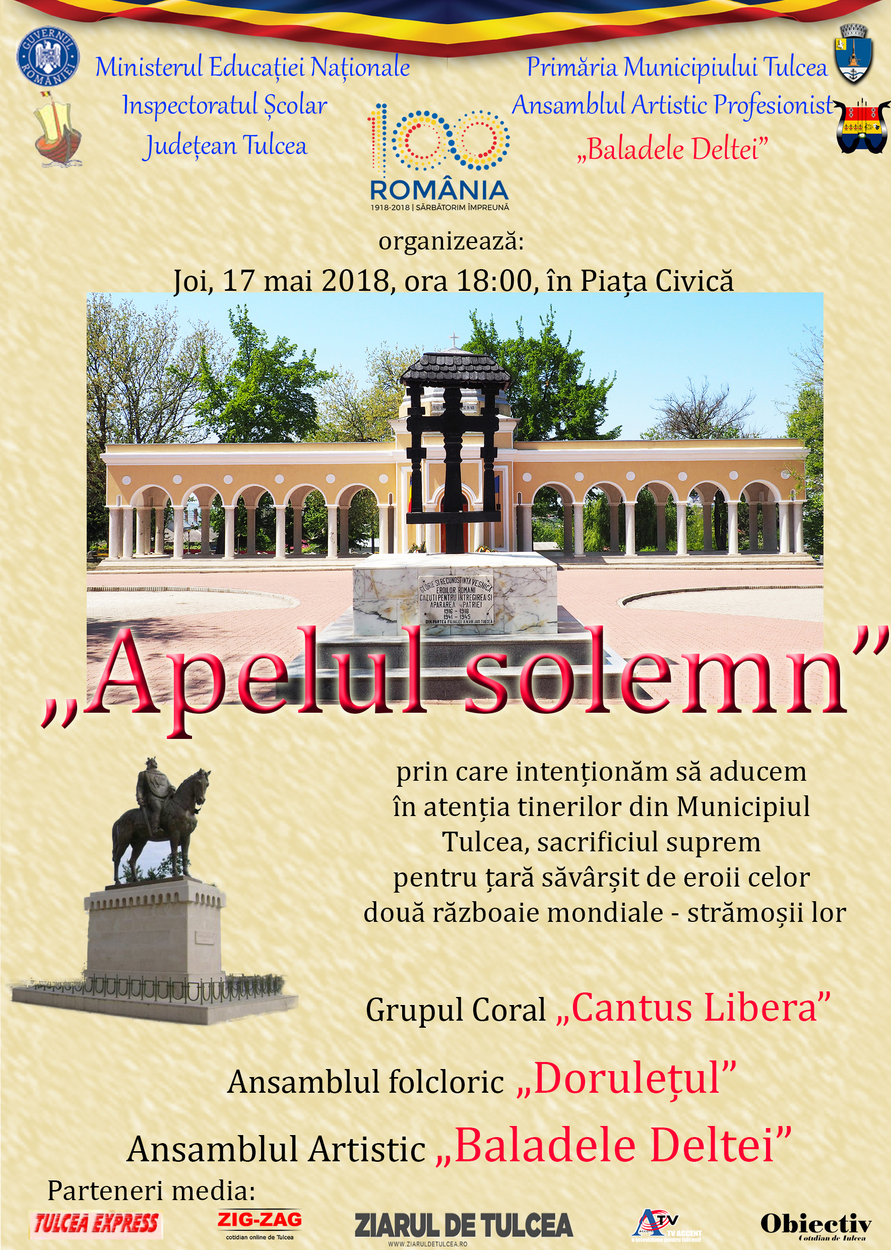 Tulcea: „Apelul solemn”