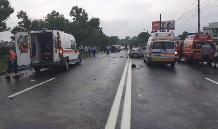 UPDATE – FOTO: Mai multe victime în urma unui accident rutier produs între Eforie Nord și Eforie Sud