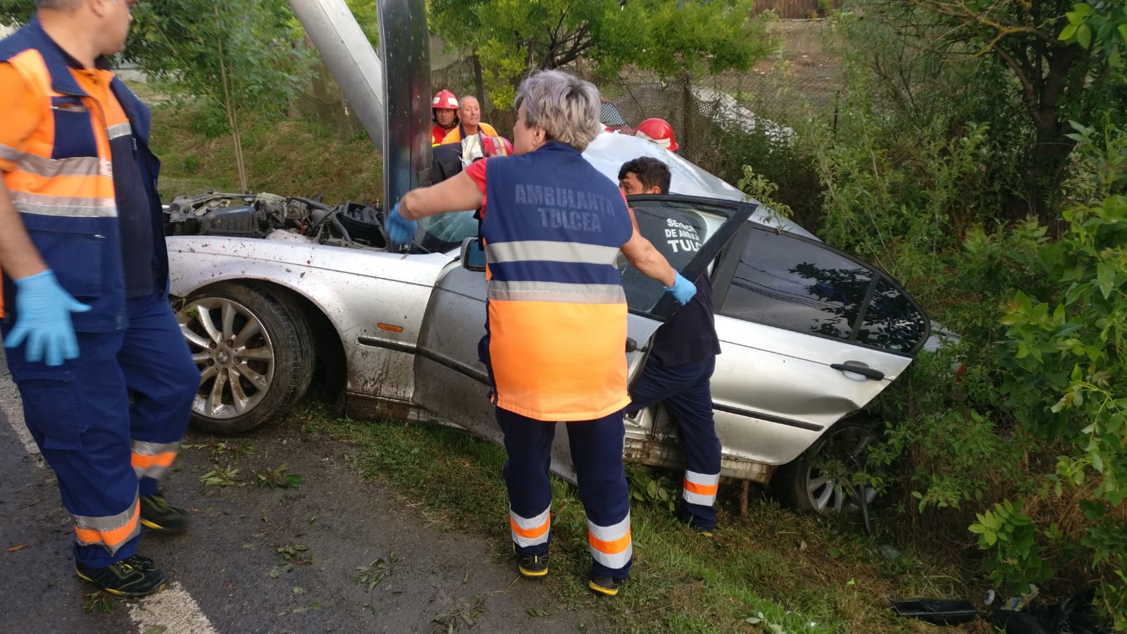 TULCEA/OFICIAL: Cauzele accidentului rutier în care au fost rănite cinci persoane
