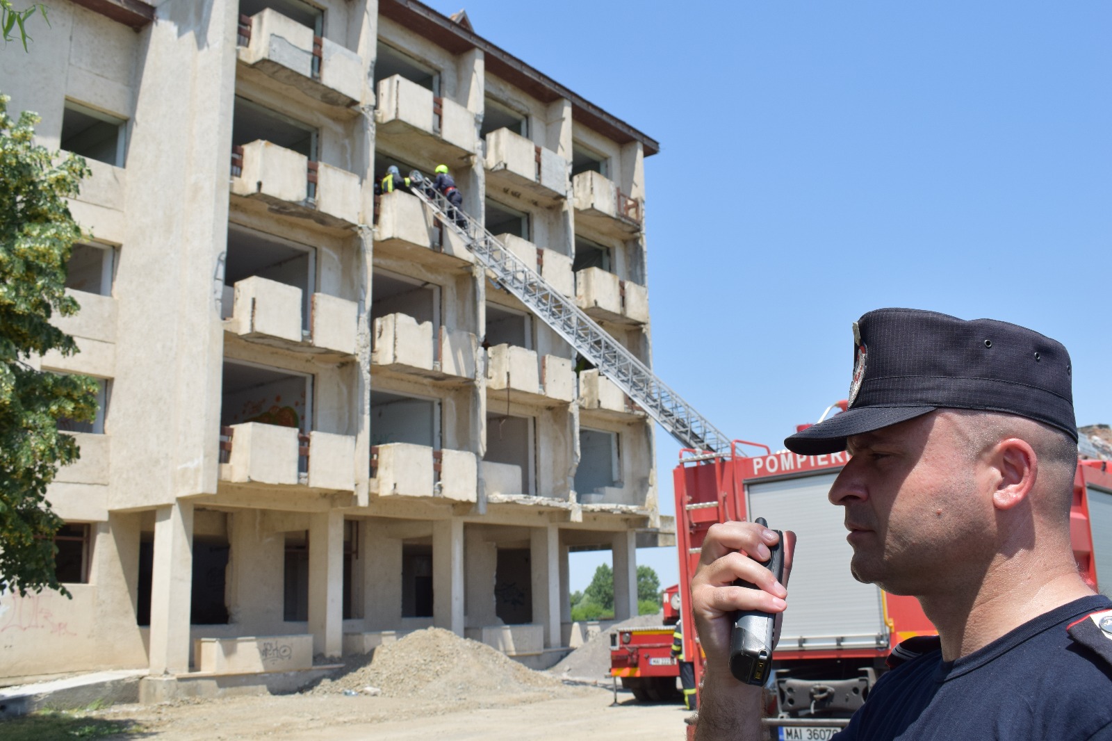 Tulcea: Salvatorii din județ și-au testat capacitatea de a face față dezastrului provocat de un cutremur de 7,4 grade Richter!